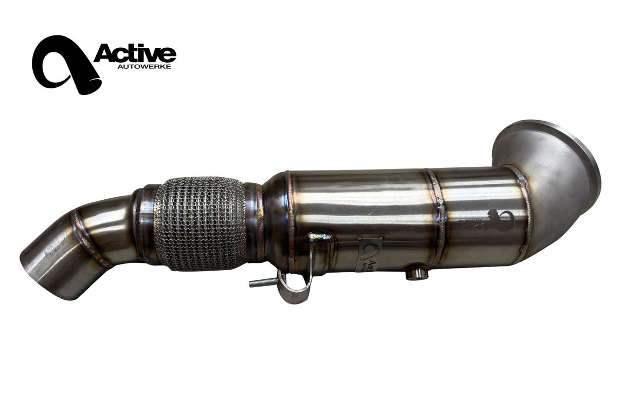 Active Autowerke B58N non-M AFlow downpipe detail