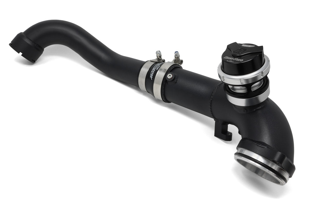 BMS Elite B58TU charge pipe with Turbosmart blow-off valve for BMW and Toyota GR Supra
