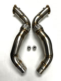 Evolution Racewerks Competition Series Catless Downpipes G-Chassis N63 (view 2)