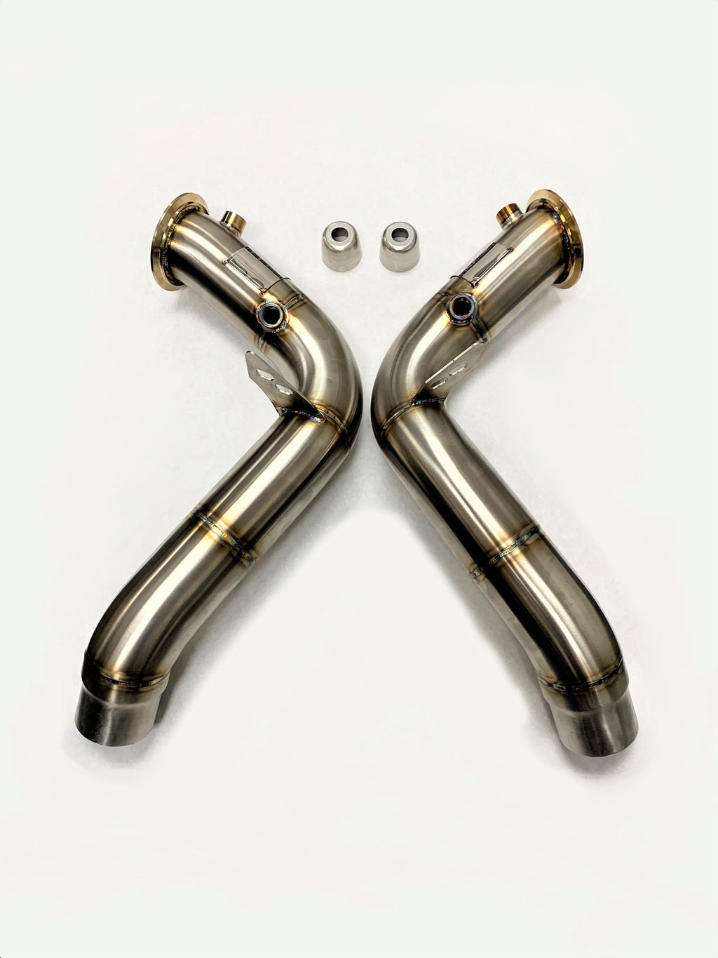 Evolution Racewerks Competition Catless Downpipe – BMW M5 (F10) / M6 (F12 / F13) (view 4)