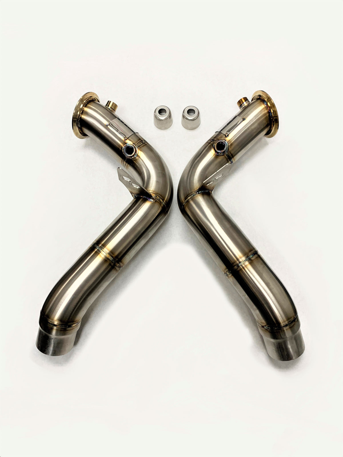 Evolution Racewerks Competition Catless Downpipe – BMW M5 (F10) / M6 (F12 / F13) (view 4)