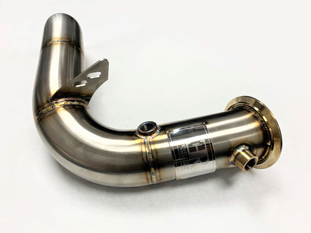 Evolution Racewerks Competition Catless Downpipe – BMW M5 (F10) / M6 (F12 / F13) (view 5)