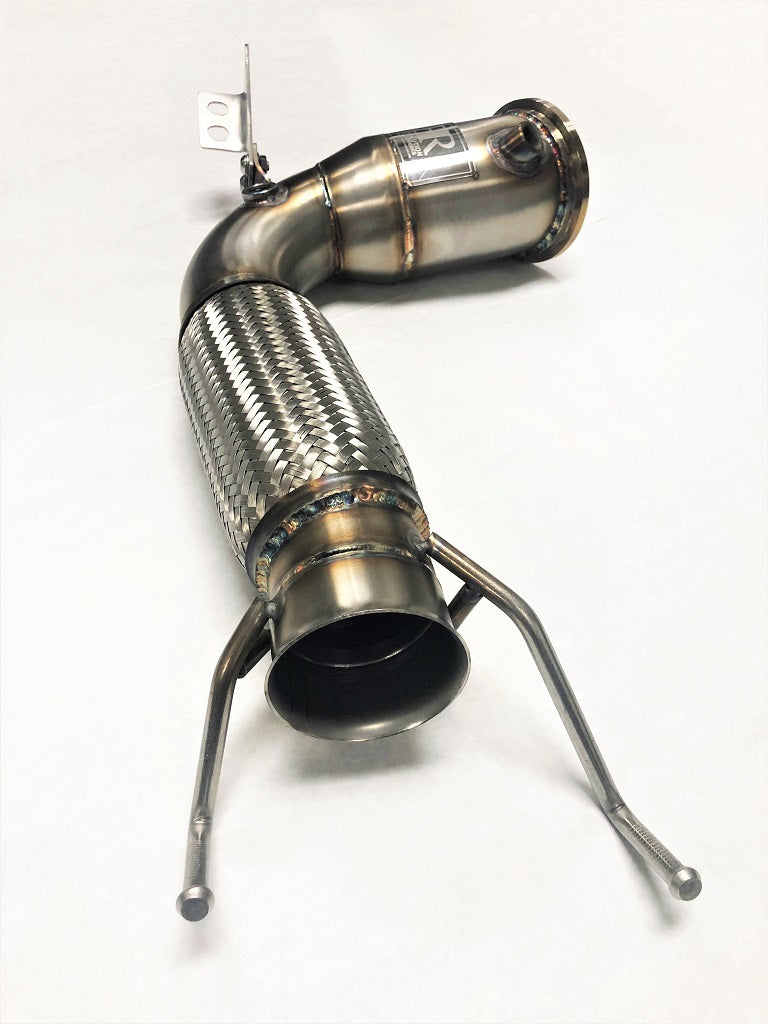 Evolution Racewerks Competition Series 4" Catless Downpipe X1 / X2 / 2 Series Gran Coupe B46/B48 US Spec