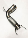 Evolution Racewerks Competition Series 4" Catless Downpipe X1 / X2 / 2 Series Gran Coupe B46/B48 US Spec (view 2)
