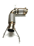 Evolution Racewerks Sports Series 4" High Flow Catted Downpipe M135i xDrive F40 B48