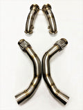 Evolution Racewerks Competition Series Catless Downpipes X5 M / X6 M F95 S63M (view 2)