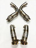 Evolution Racewerks Competition Series Catless Downpipes X5 M / X6 M F95 S63M