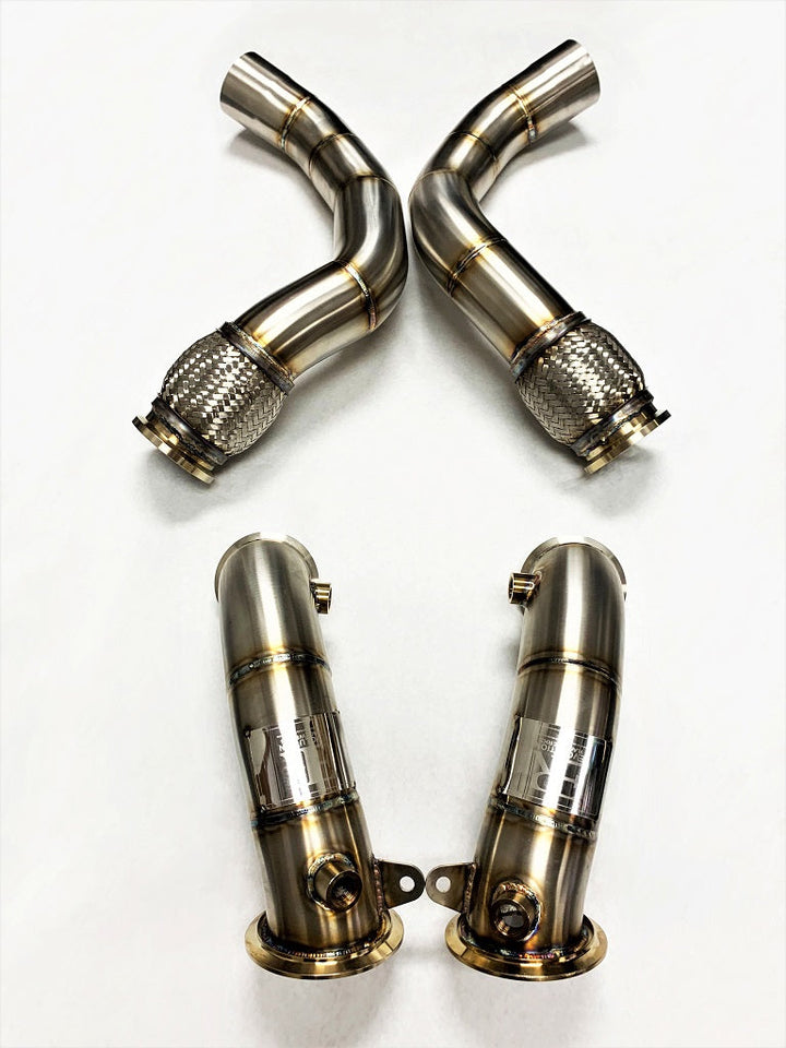 Evolution Racewerks Competition Series Catless Downpipes X5 M / X6 M F95 S63M