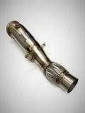 Evolution Racewerks Sports Series 4" High Flow Catted Downpipe B48 EU/Asia Spec (view 3)