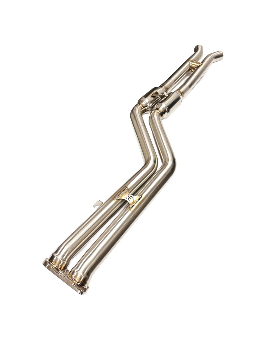 Evolution Racewerks Sports Series Resonated Mid Pipes - BMW / F97 / F9 ...