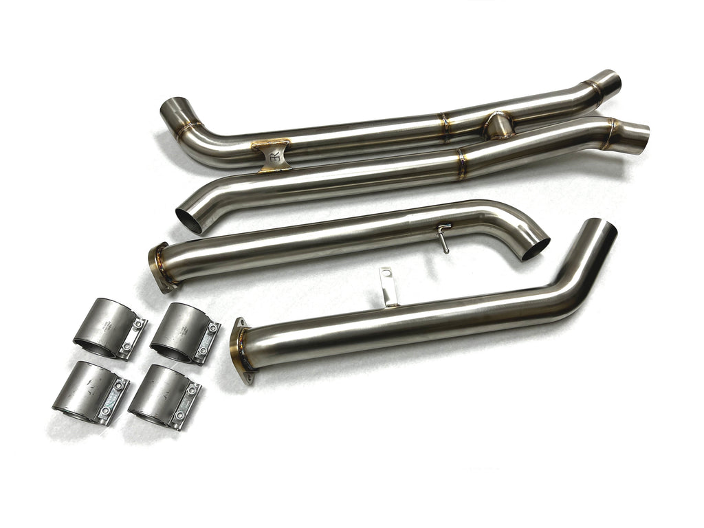 Evolution Racewerks Competition Series Mid Pipes BMW M2 G87 S58 (view 4)