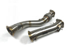 Evolution Racewerks Competition Catless Downpipes – BMW X3M / X4M (F97 / F98, S58) – brush finish