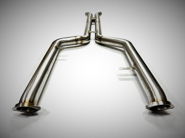 Evolution Racewerks Competition Series Mid Pipes for BMW M3 (G80) / M4 (G82) S58 (view 3)