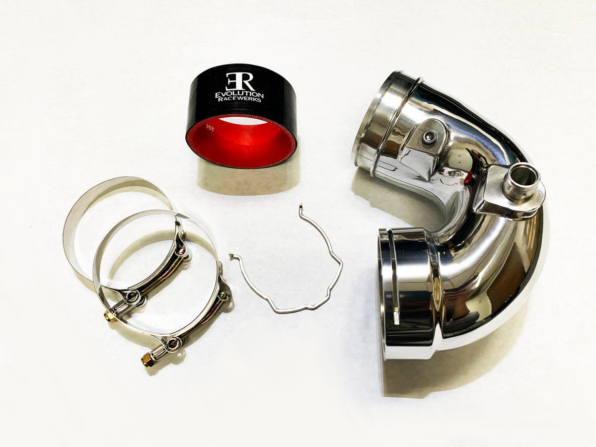 Evolution Racewerks Cold Side J Charge Pipe S55