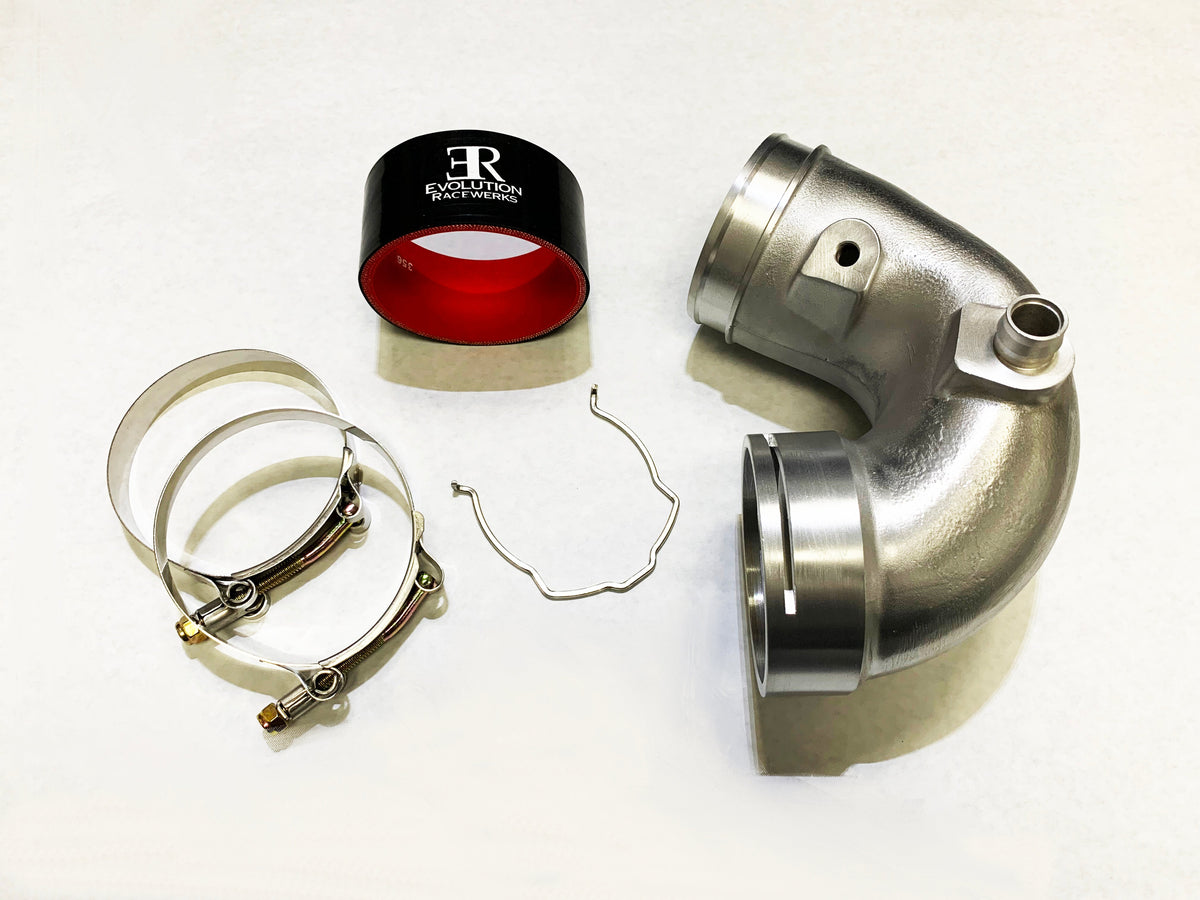 Evolution Racewerks Cold Side J Charge Pipe S55 (view 5)
