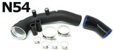BMS matte black aluminum replacement charge pipe for N54
