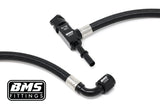 BMW B58 port injection braided fuel line fittings