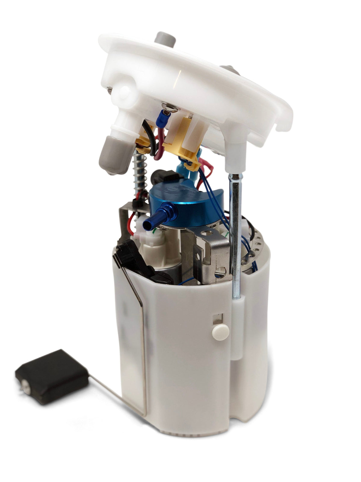 Precision Raceworks E9X / E8X Bucketed Performance Fuel Pump – BMW N54 / N55 – back view