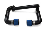 BMS silicone front mount intake for BMW X3 M and X4 M with blue filters