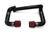 BMS silicone front mount intake for BMW X3 M and X4 M with red filters