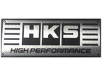 HKS Cold Air Intake Box circular polished emblem