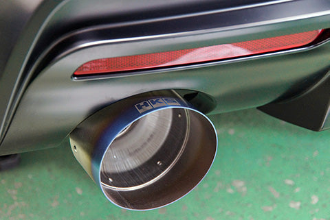 HKS Dual Muffler 31014-KT001 120mm titanium tip