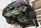 HKS Dual Muffler 31014-KT001 installed on GR Supra