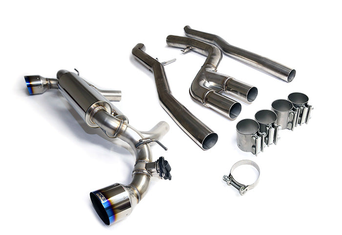 HKS Dual Muffler 31014-KT001 parts layout