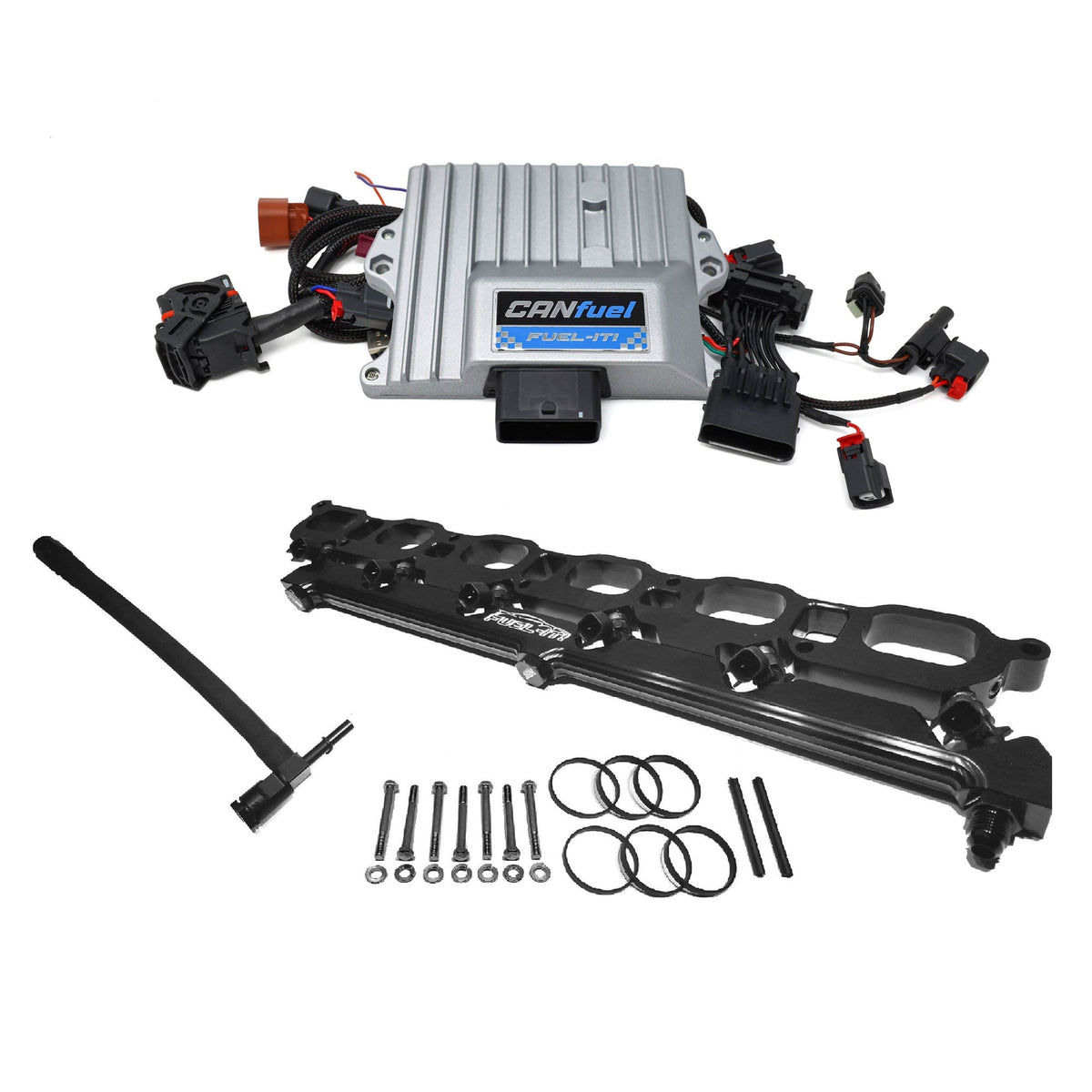 BMW F80 M3 / F82 M4 port injection spacers with injectors and controller