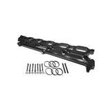 S55 port injection kit shown with injectors, fuel line and controller