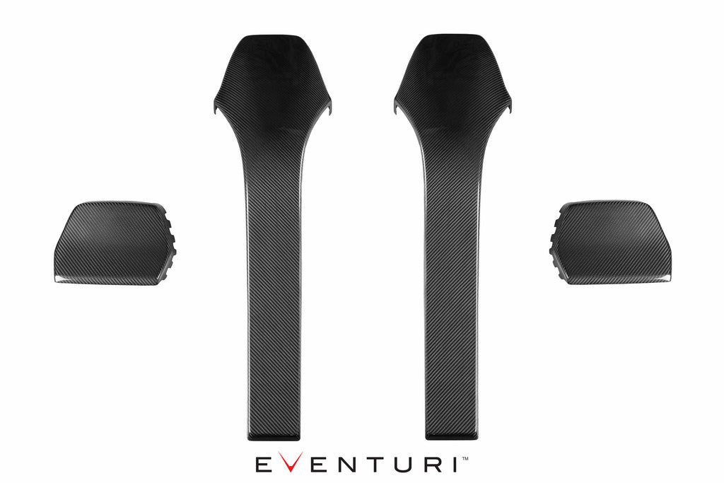 Eventuri F80 M3 F82 M4 carbon seat back covers