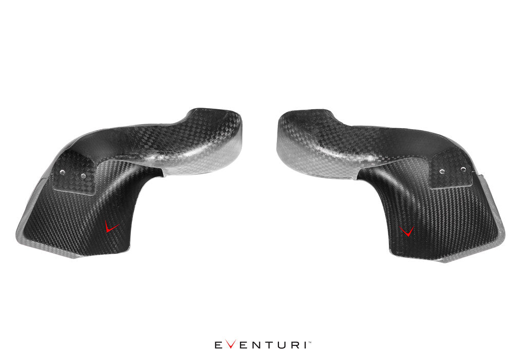 Eventuri G8x matte carbon intake scoops pair