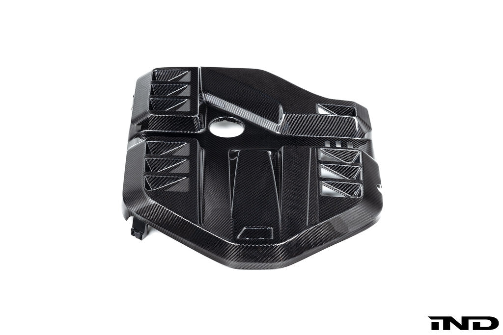 Eventuri G8x S58 gloss carbon engine cover