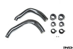 Eventuri S55 matte carbon charge pipe set
