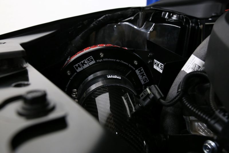HKS Dry Carbon Racing Suction 70028-AT001 carbon intake pipe detail