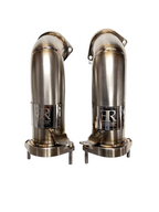 Evolution Racewerks Competition Series Catless Downpipes – BMW 760i / X5 M60i / X6 M60i / X7 M60i / X5 M / X6 M / XM (G70 / G05 / G06 / G07 / F95 / F96 / G09, S68) – secondary downpipes