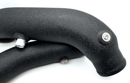 BMS F30 N55 aluminum charge pipe alternate view