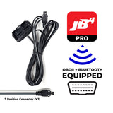 JB4PRO OBD2 port plug connection