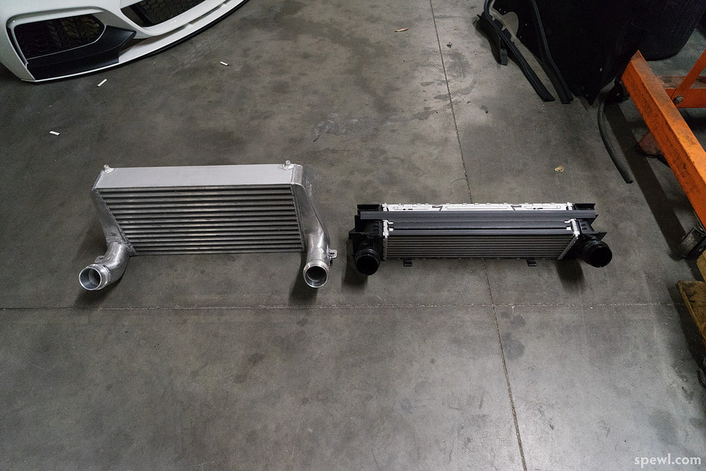 Evolution Racewerks FMIC Intercooler – BMW M135i / M235i – intercooler kit
