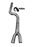 Active Autowerke mid-pipe with Active brace for BMW M340i M440i G2X