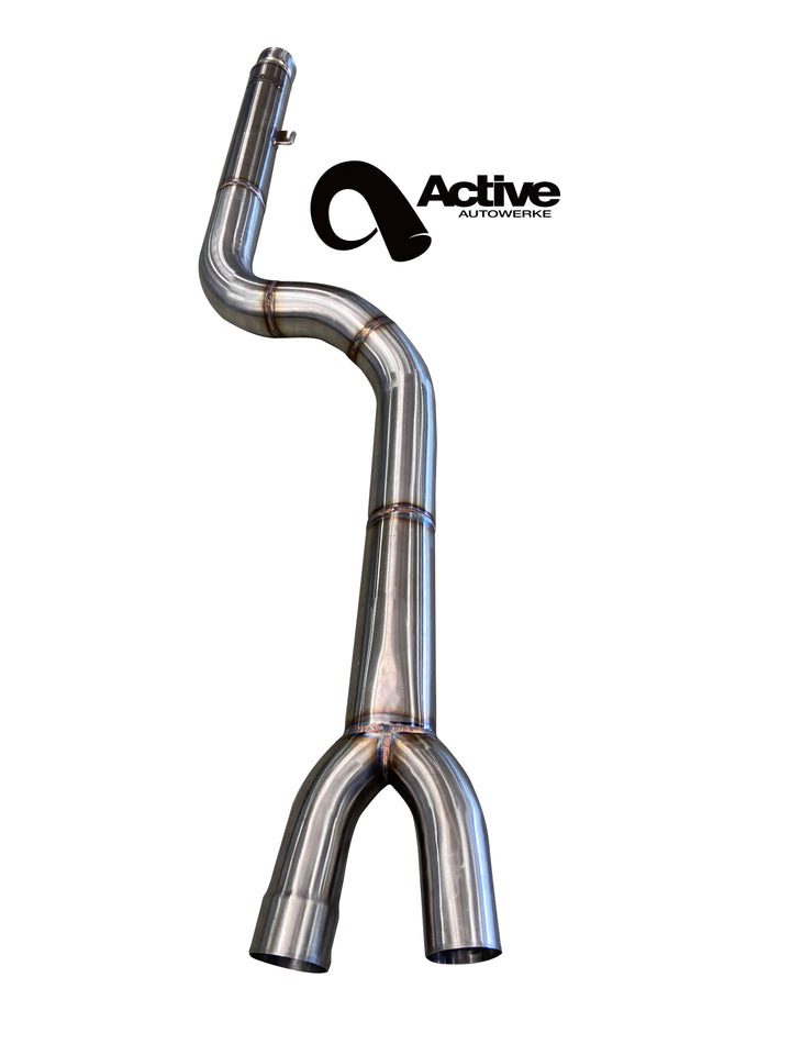 Active Autowerke mid-pipe with Active brace for BMW M340i M440i G2X