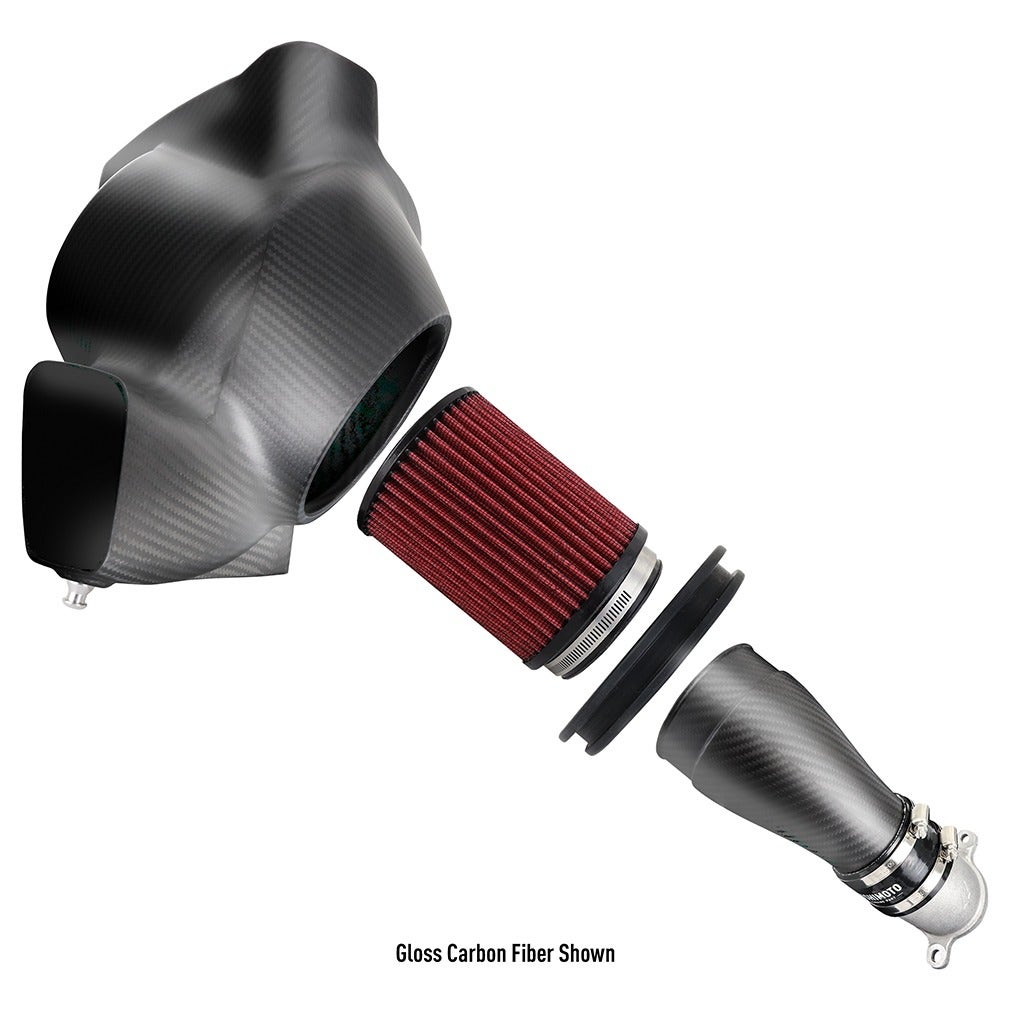 Mishimoto Carbon Fiber Performance Air Intake, Gloss for BMW S58 M2 / M3 / M4 (G87 / G80 / G82 / G83) (view 5)