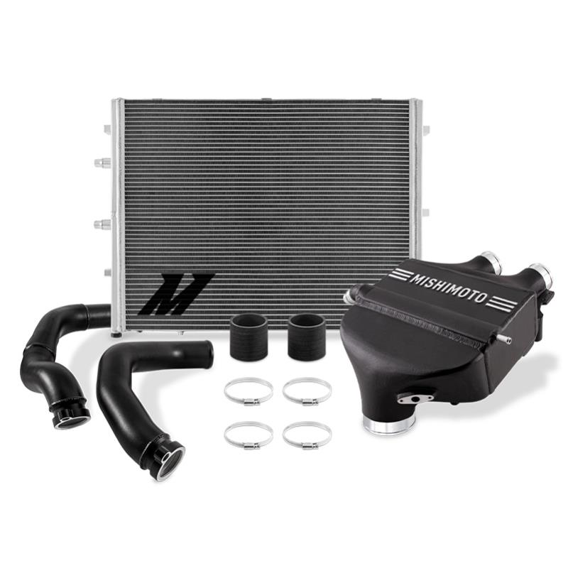 Mishimoto Air-to-Water Intercooler Power Pack, Black for BMW S55 M2 Competition / M3 / M4 (F8x)