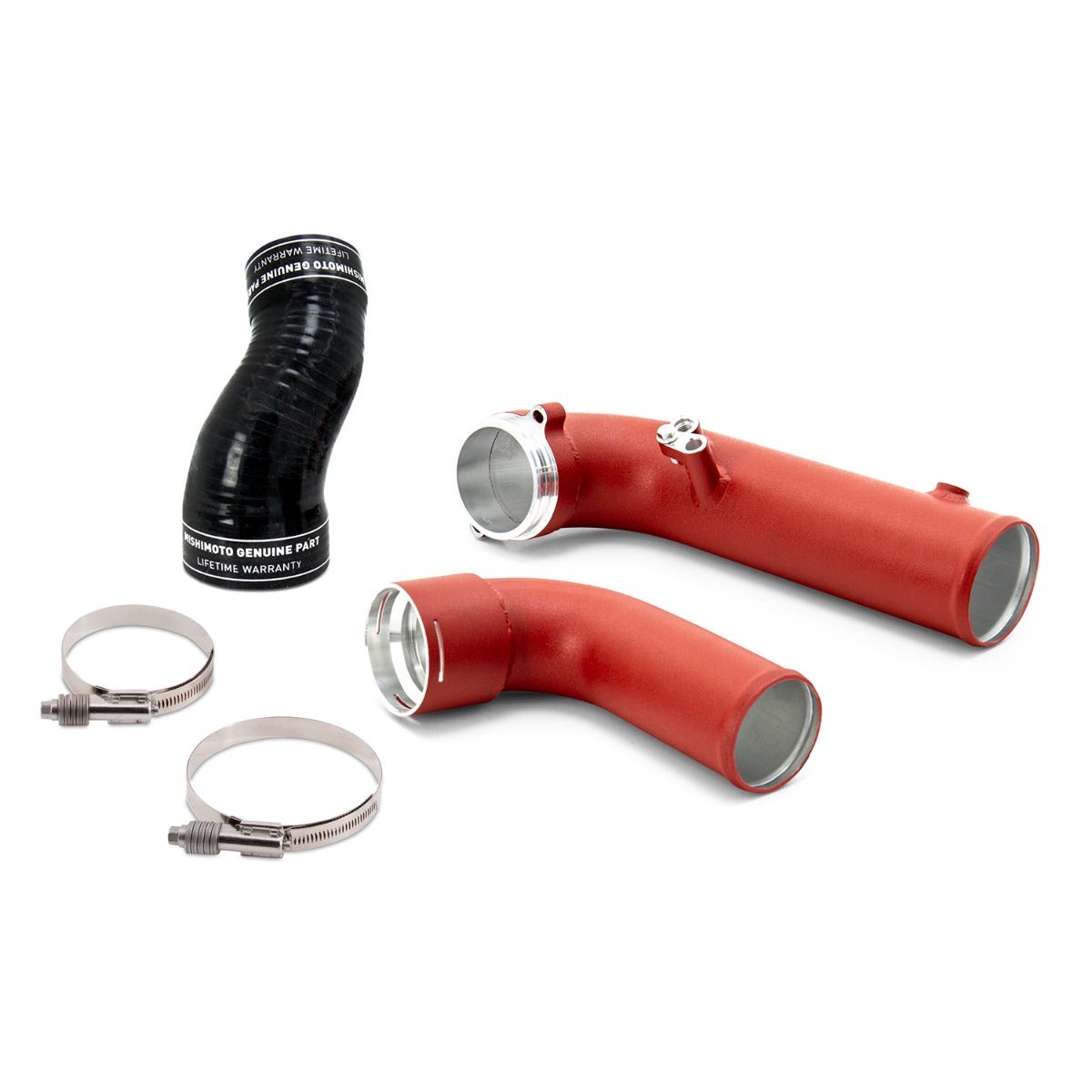 Mishimoto Performance Charge Pipe Kit, Wrinkle Red for Toyota GR Supra 3.0 (A90)