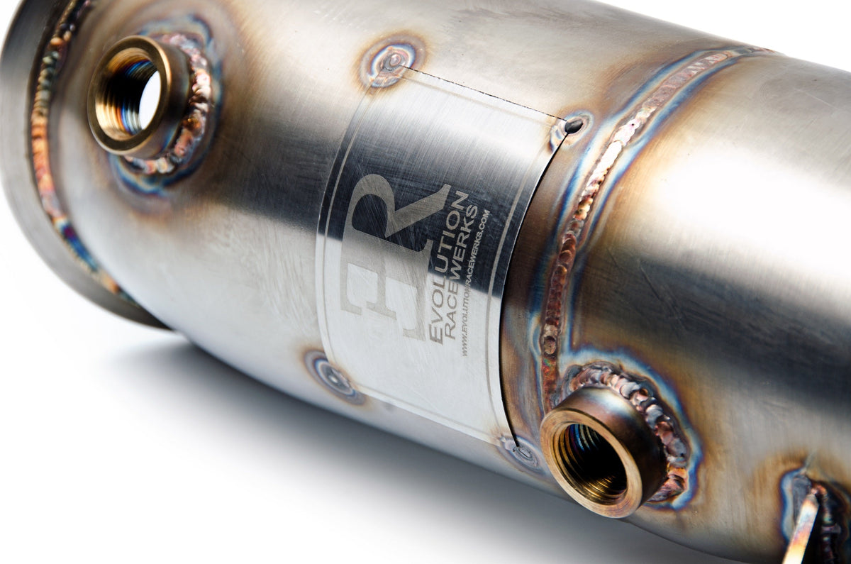 Evolution Racewerks Sport Series 4" Catted Downpipe – BMW 320i / 328i / 420i / 428i (N26) (view 3)