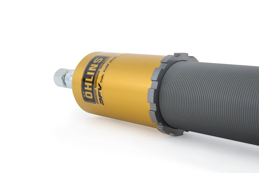 Ohlins Road & Track rear shock detail, BMW F8x