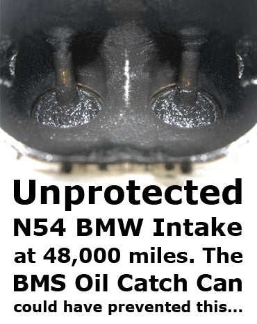 Carbon-fouled intake valves caused by PCV oil vapor