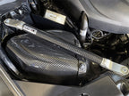 HKS Carbon Brace clear anodized bracket with HKS logo GR Supra