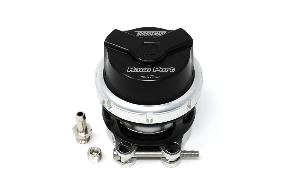 Turbosmart Raceport blow-off valve included in the BMS B58TU BOV kit