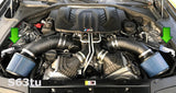BMS oil catch cans installed on BMW S63TU V8